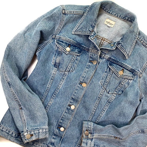Sundance Jackets & Blazers - Sundance Catalogue Company Fitted Denim Jacket